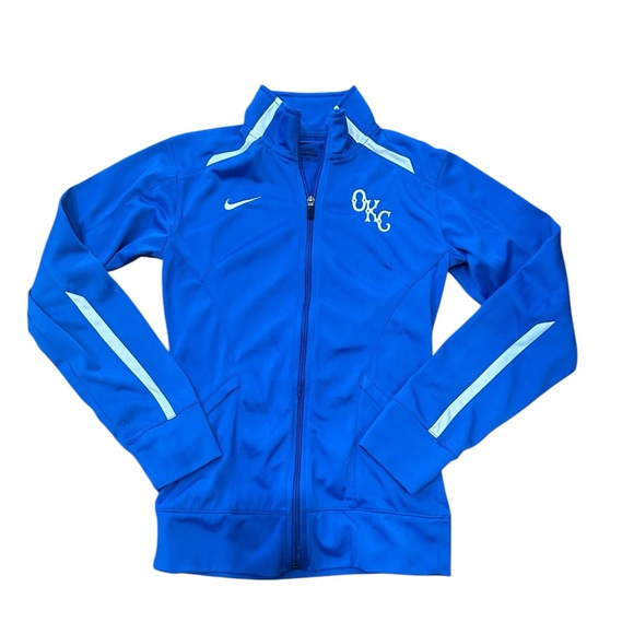 Nike Jackets & Blazers - Nike Blue OKC Track Jacket. Size XS